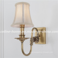 2015 Hot Sale Iron Wall Lamp with Fabric Shade (SL2078-1W)